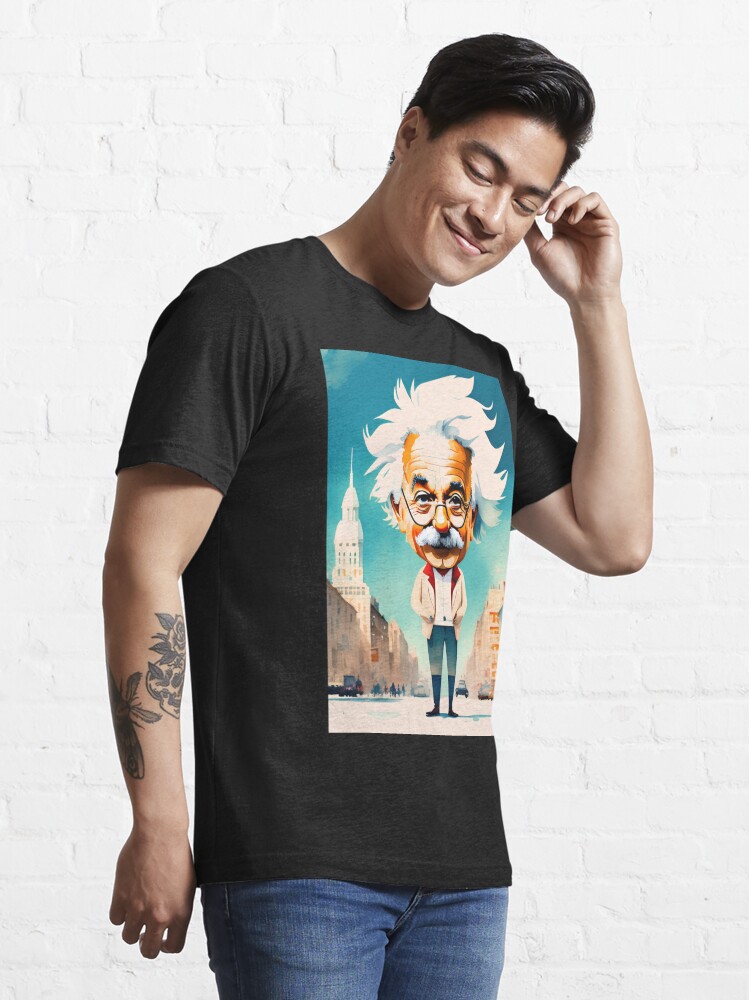 Disover Albert Einstein Art: Caricature 2 | Essential T-Shirt 