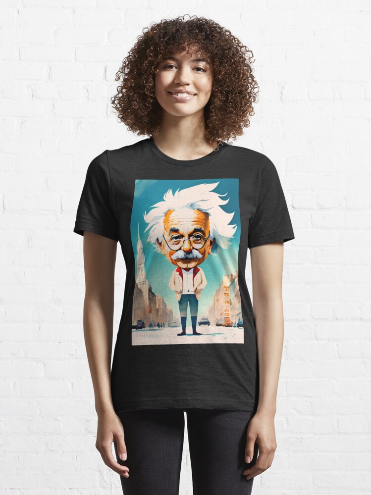 Disover Albert Einstein Art: Caricature 2 | Essential T-Shirt 