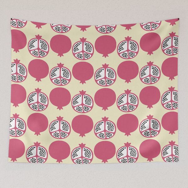 Item preview, Cute Pomegranate Fruit Pattern designed and sold by kapotka.