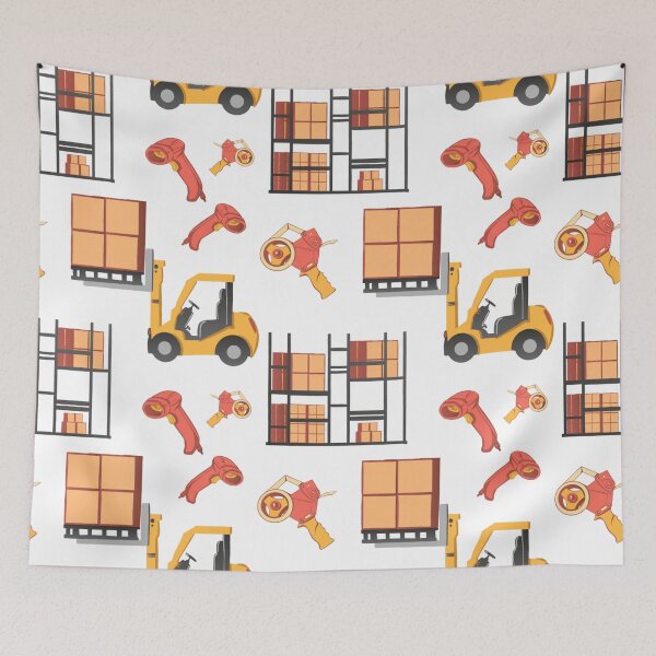 Item preview, warehouse clerk | forklift designed and sold by DerSenat.