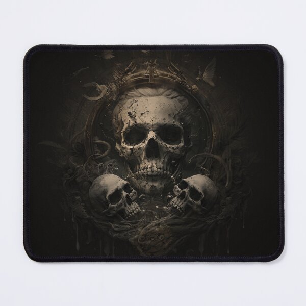 Item preview, Steampunk Skull Badge - In the realm of Time designed and sold by MindAsylum.