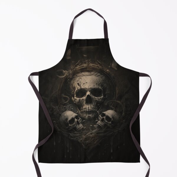 Item preview, Steampunk Skull Badge - In the realm of Time designed and sold by MindAsylum.