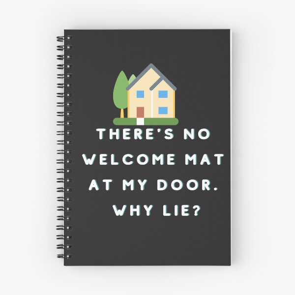 Item preview, There's no welcome mat at my door. Why lie? designed and sold by Msmlcobb.