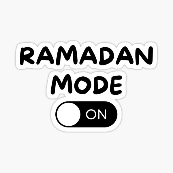Item preview, fasting mode ramadan on designed and sold by Uniquedesigns8.