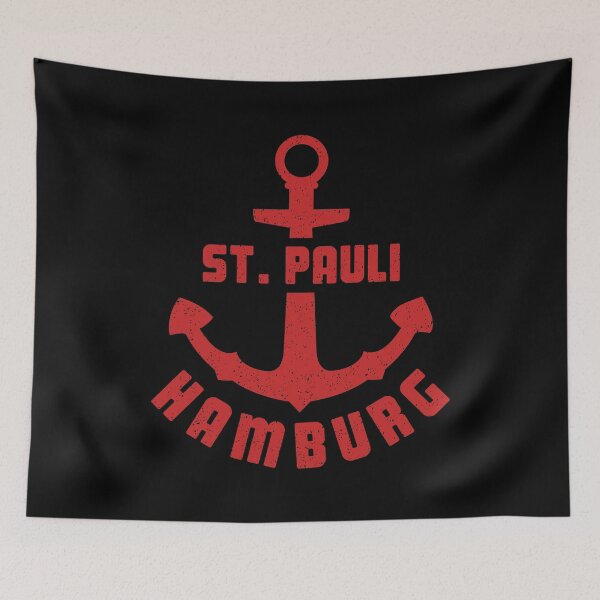 Item preview, Hamburg St. Pauli anchor sailor captain gift designed and sold by Macphisto Shirts.