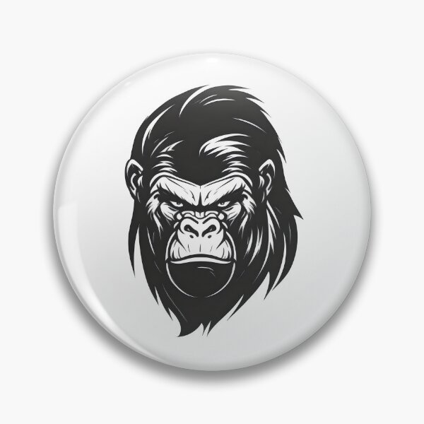 Item preview, Gorilla Kingdom: A Majestic Portrait of the Great Ape designed and sold by Slamet E.