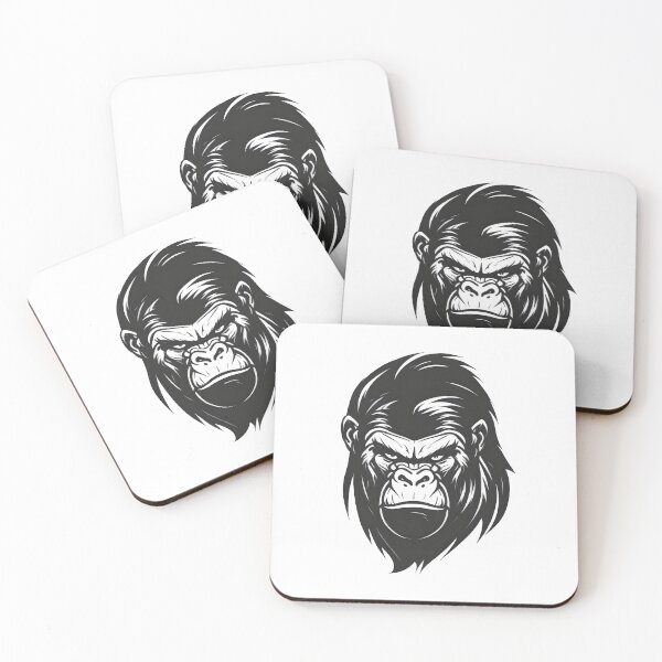 Item preview, Gorilla Kingdom: A Majestic Portrait of the Great Ape designed and sold by Slamet E.