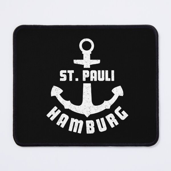 Item preview, Hamburg St. Pauli anchor sailor captain gift designed and sold by Macphisto Shirts.