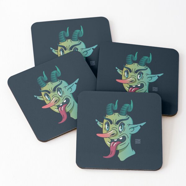 Item preview, Little demon | deep blue background designed and sold by DicDoc.