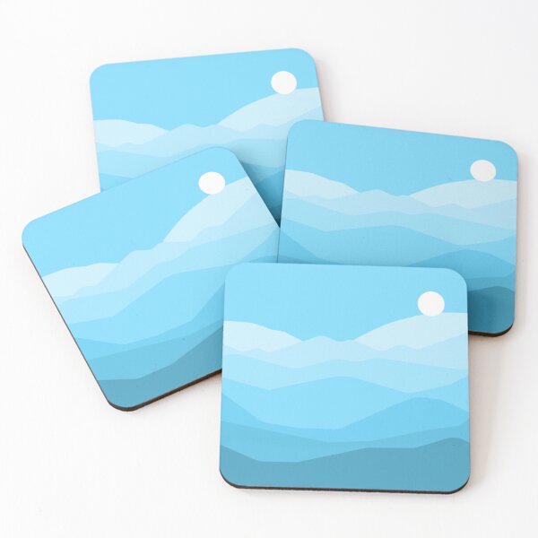 Item preview, Blue Mountains Landscape Minimalism designed and sold by everything4eva.