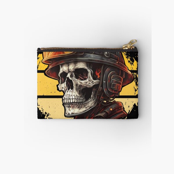 Item preview, Fighting Fire Skull Design designed and sold by SinMagellan.
