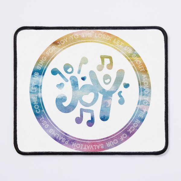 Item preview, JOY Psalms 95 1 let us sing for joy designed and sold by BellDesigned.