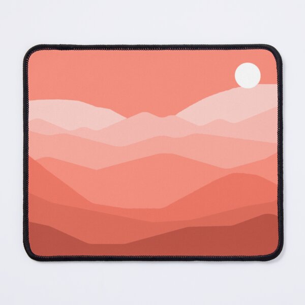 Item preview, Orange Mountains Landscape Minimalism designed and sold by everything4eva.