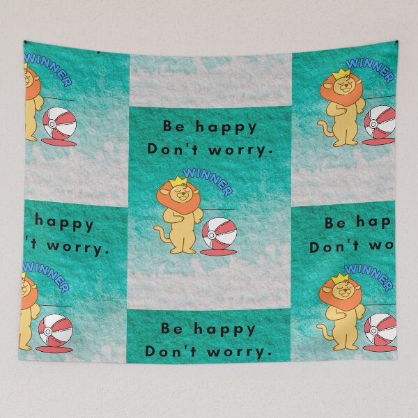 Item preview, Be happy. don't worry quotes for life designed and sold by ThamaraiSelvi.