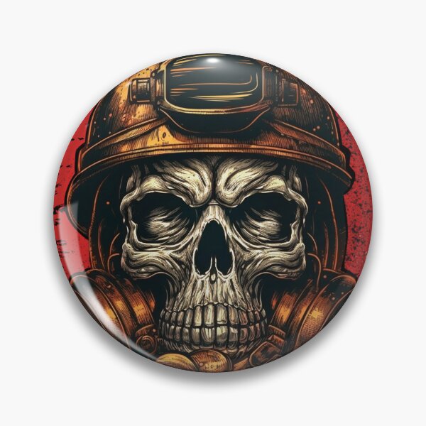 Item preview, No Fear Firefighter Skull Design designed and sold by SinMagellan.