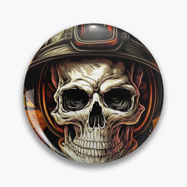 Item preview, Fighting Fire Skull  designed and sold by SinMagellan.