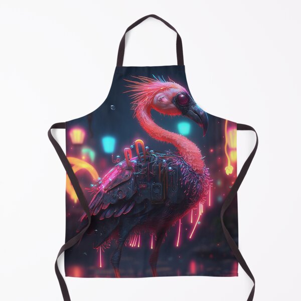 Item preview, CYBERPUNK FLAMINGO designed and sold by elnixart.