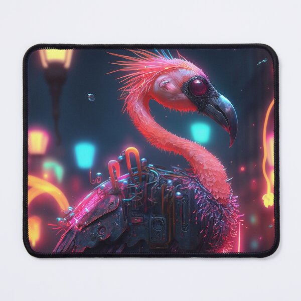 Item preview, CYBERPUNK FLAMINGO designed and sold by elnixart.