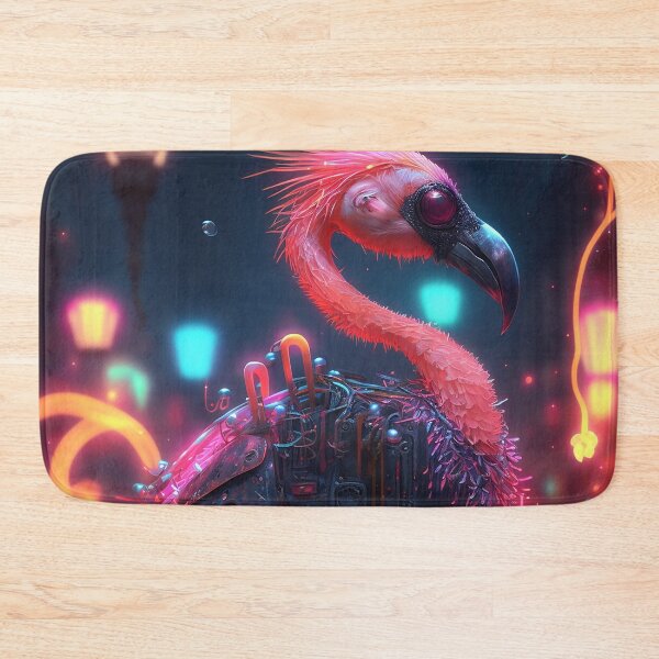 Item preview, CYBERPUNK FLAMINGO designed and sold by elnixart.