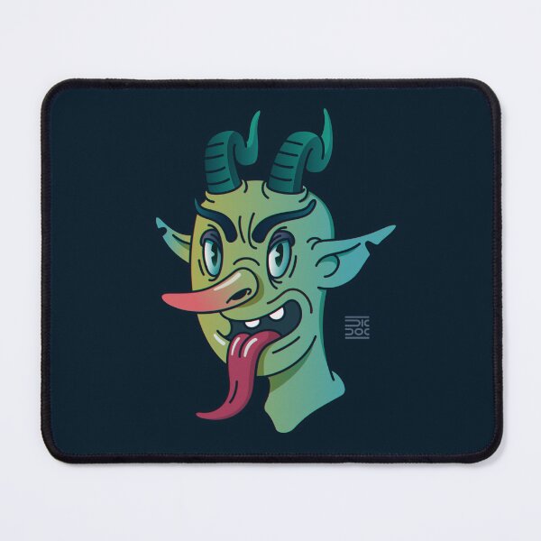 Item preview, Little demon | deep blue background designed and sold by DicDoc.