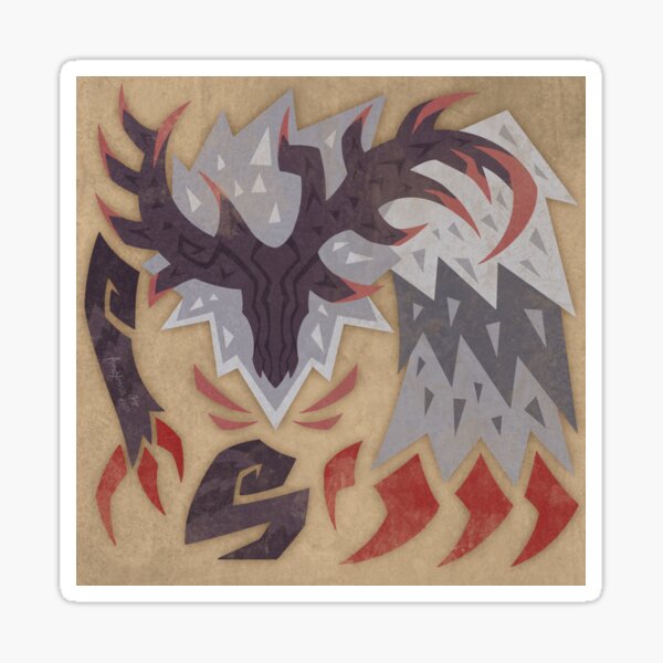 Cleric Beast - Bloodborne Monster Hunter icon Sticker