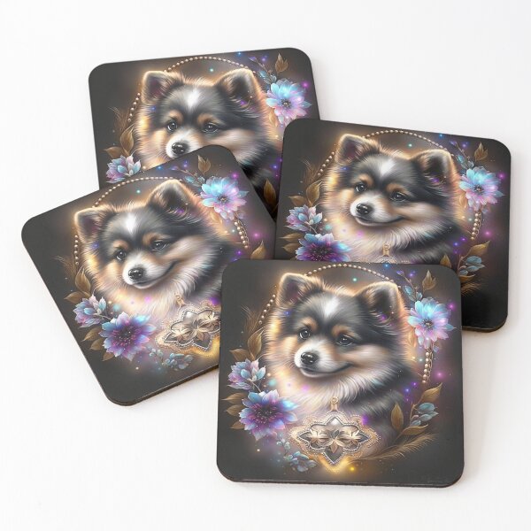 Item preview, Happy Divine Pomsky designed and sold by Nocturne  Paws.