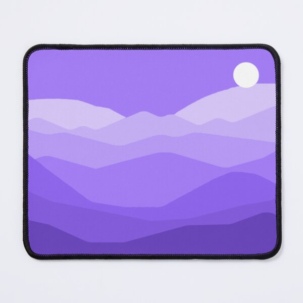 Item preview, Purple Mountains Landscape Minimalism designed and sold by everything4eva.