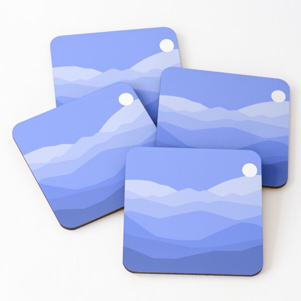 Item preview, Blue Mountains Landscape Minimalism designed and sold by everything4eva.