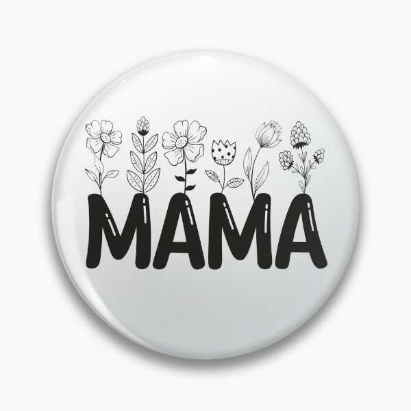 Item preview, Mama With flowers mothers day designed and sold by TotalDesine.