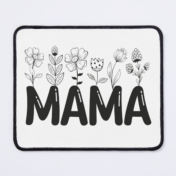Item preview, Mama With flowers mothers day designed and sold by TotalDesine.