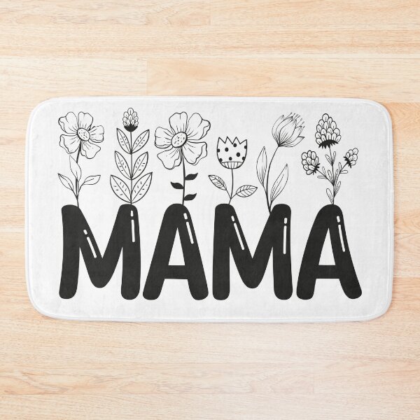 Item preview, Mama With flowers mothers day designed and sold by TotalDesine.