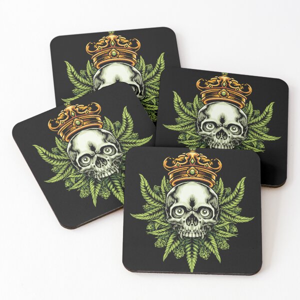 Item preview, Crown Over Skull with Green Eyes designed and sold by Froyd Wess.