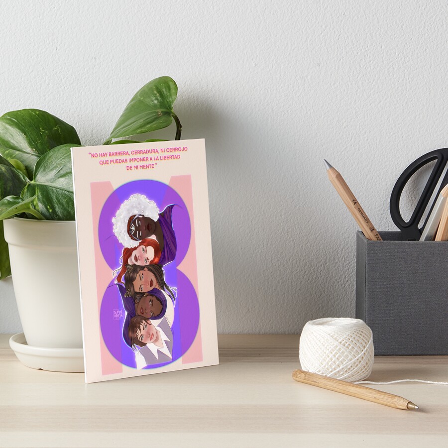 Item preview, Art Board Print designed and sold by Wristofink.