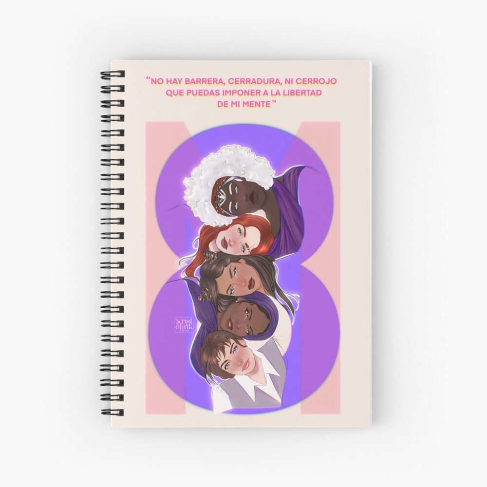 Item preview, Spiral Notebook designed and sold by Wristofink.