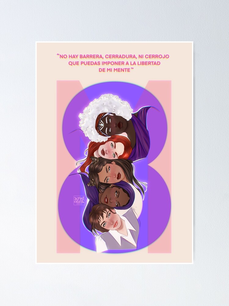 Thumbnail 1 of 3, Poster, 8M Literary Women designed and sold by Wristofink.