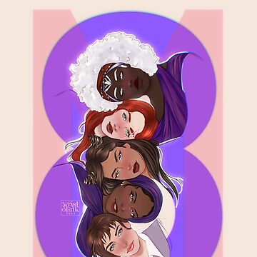 Artwork thumbnail, 8M Literary Women by Mireya Murillo