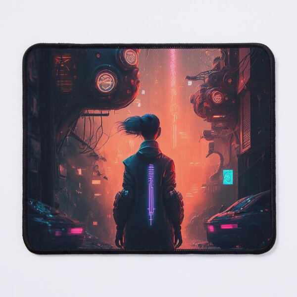 Item preview, CYBERPUNK FUTURE CITY LANDSCAPE designed and sold by elnixart.