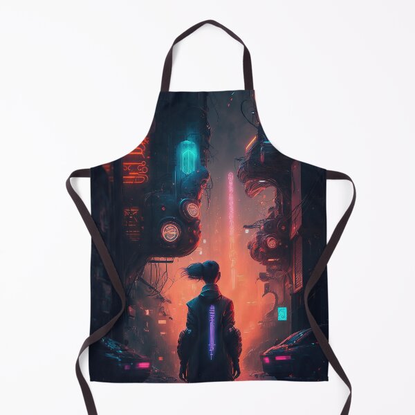 Item preview, CYBERPUNK FUTURE CITY LANDSCAPE designed and sold by elnixart.