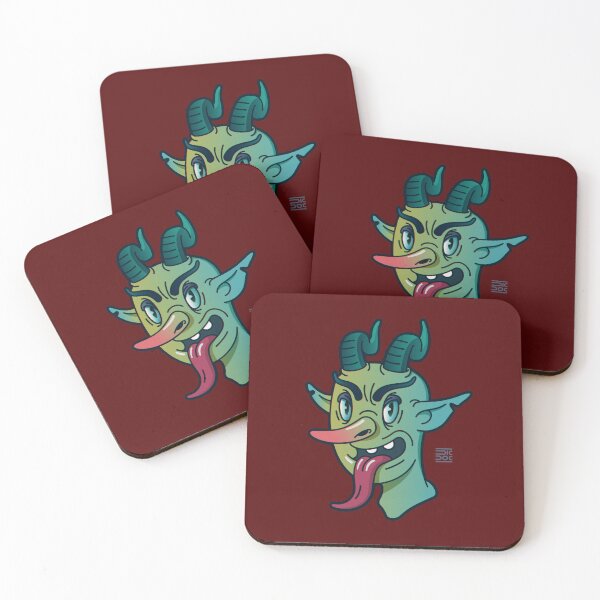 Item preview, Little demon | dark red background designed and sold by DicDoc.