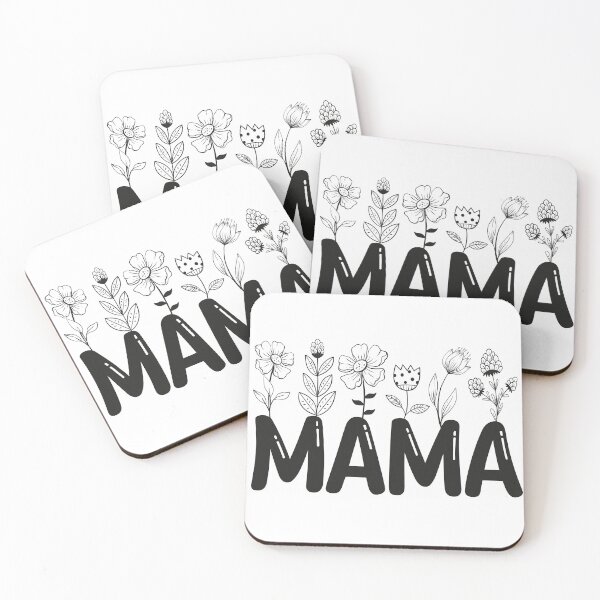 Item preview, Mama With flowers mothers day designed and sold by TotalDesine.