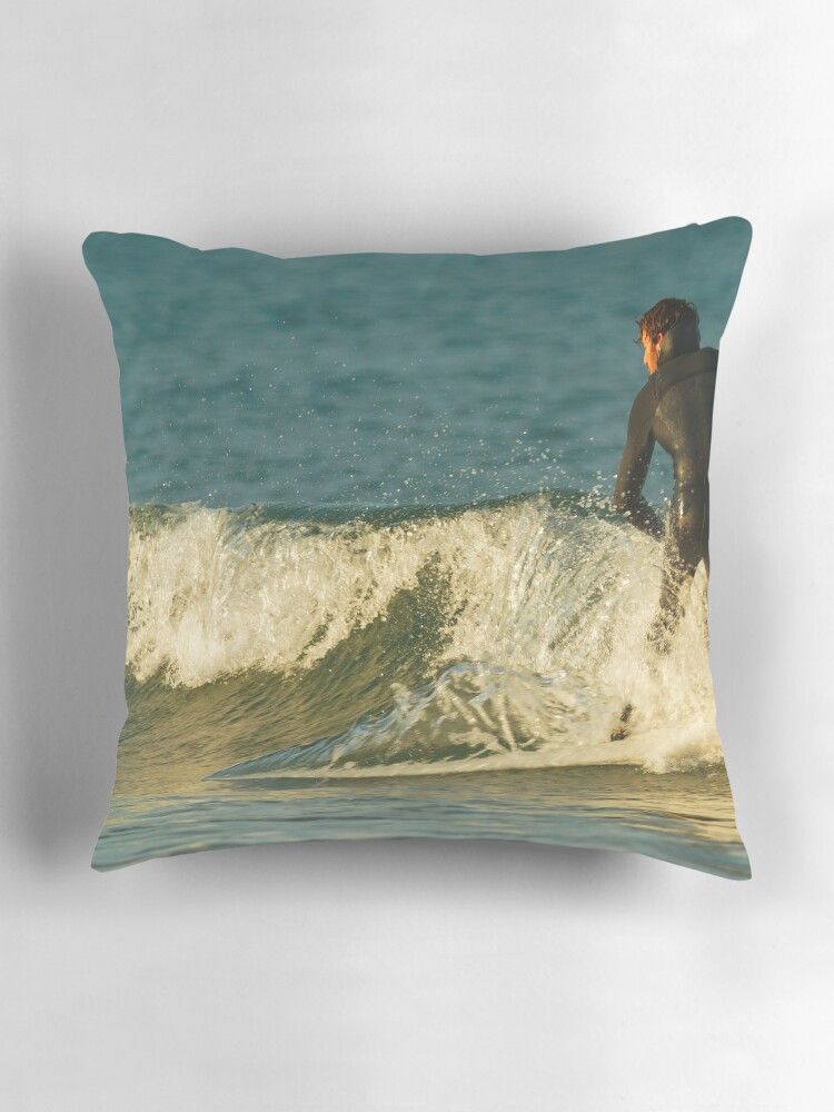 Thumbnail 3 of 4, Pillow, SEA RIDING designed and sold by andrewsaxton.