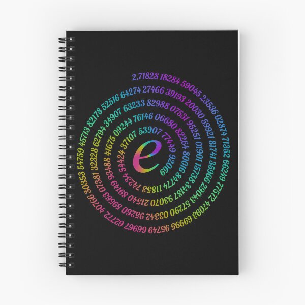 Item preview, Euler's number spiral designed and sold by Brushpalette888.