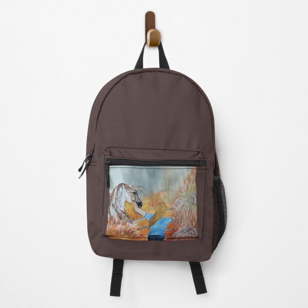 Item preview, Horse and girl - handmade painting designed and sold by Sonia dutta_art.