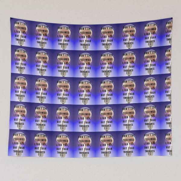 Item preview, Don't let feelings lead you. But your thoughts. designed and sold by emanbahgat.