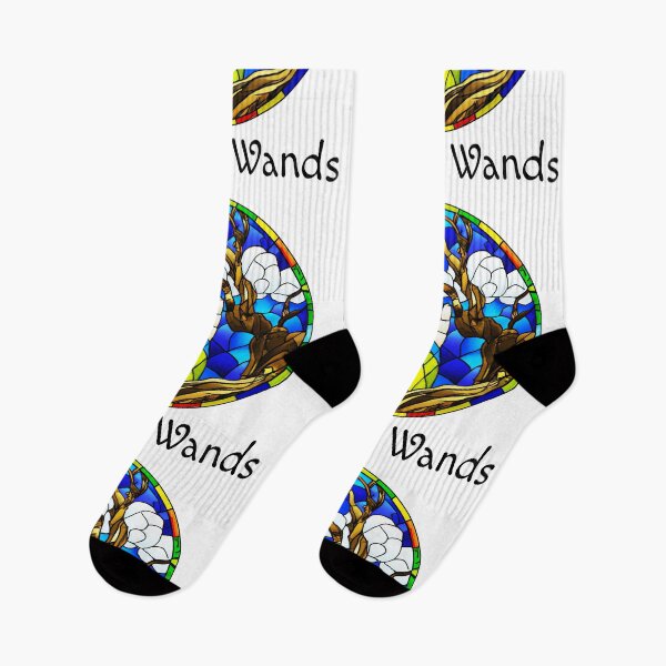 Item preview, Minor Arcana Ace of Wands - Stained Glass Design for T-shirt, stickers and other accessories designed and sold by Pixel Waite.