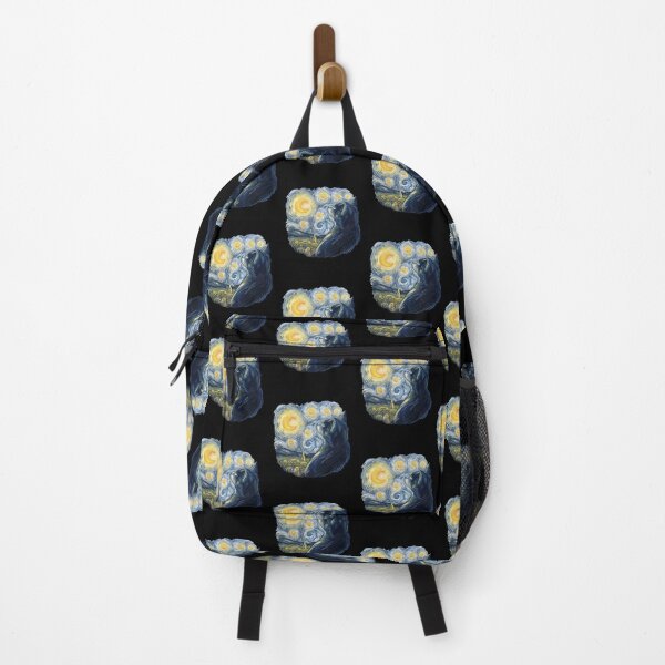 Item preview, Cat in Van Gogh Starry Night Style designed and sold by GreenMall.