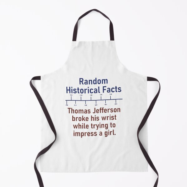 Item preview, Thomas Jefferson Broke His Wrist  - History Fact designed and sold by CrankyOldDude.