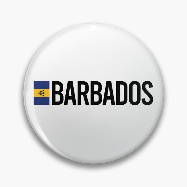 Item preview, Barbados Country Flag - Minimal Design collection designed and sold by randomorder.