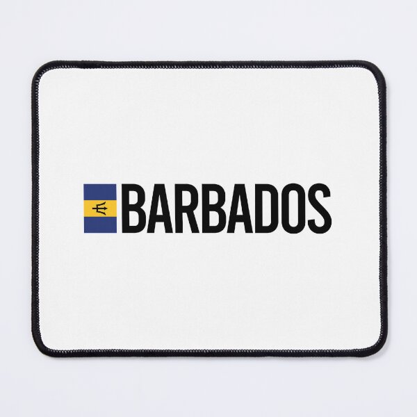 Item preview, Barbados Country Flag - Minimal Design collection designed and sold by randomorder.