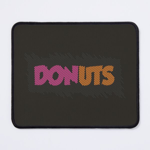 Item preview, Donuts hatched lines text typography  designed and sold by Donutlovers.